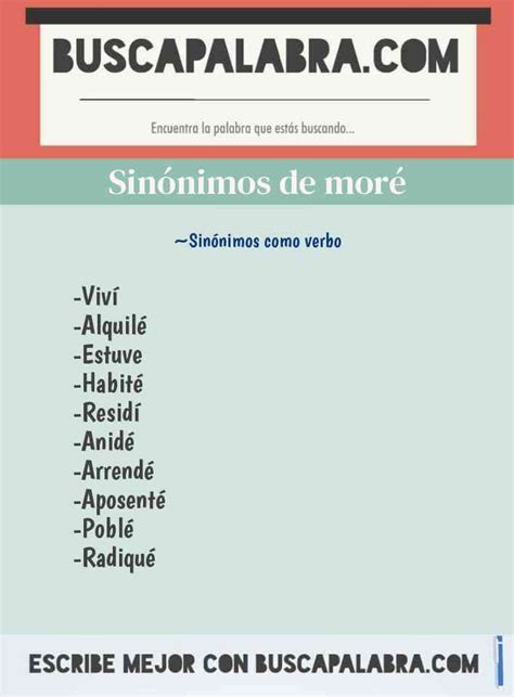 que sinonimo|More.